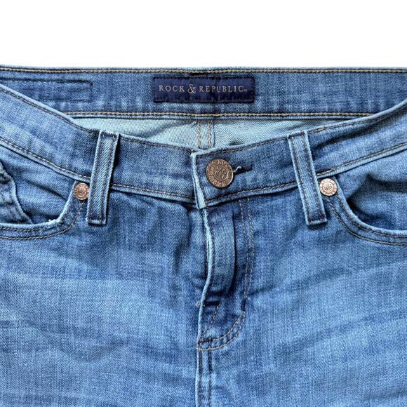 Rock and Republic Blue Jeans | Size 8 - Picture 3 of 3